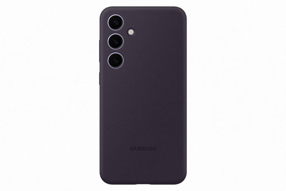 SAMSUNG Silikónový zadný kryt pre Samsung Galaxy S24 Plus EF-PS926TEEGWW, tmavo fialový